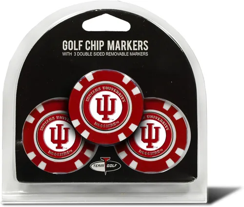 Miniatura 37 de Team Golf NCAA - Marcadores para pelotas de golf tamaño de ficha de póquer con marcadores de doble cara esmaltados más pequeños