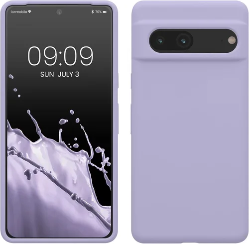 Miniatura 43 de kwmobile Funda compatible con Google Pixel 7 - Funda de silicona TPU con acabado suave - Piedra antigua