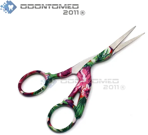 Miniatura 2 de Tijeras clásicas de cigüeña de acero inoxidable de 4.5 pulgadas, diseño de grúa, tijeras de costura para bordado, manualidades, trabajo de aguja