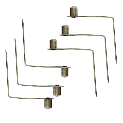 Miniatura 3 de UP100 50 clips de botón sólidos de acero inoxidable de 4 a 0.354 in, resorte a presión para entornos húmedos con requisitos elásticos, toldo