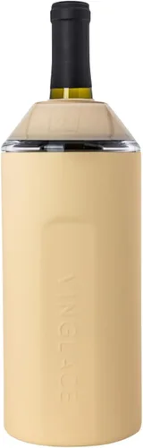 Miniatura 19 de Vinglacé Enfriador de Botella de Vino - Aislador de Champán Portátil - Funda de Enfriador de Vino de Acero Inoxidable - Mantiene el Vino Frío
