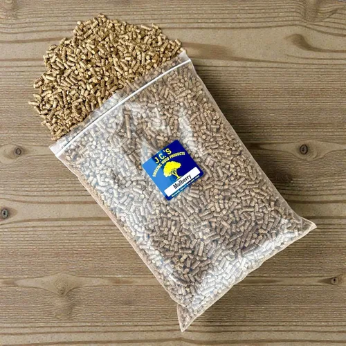 Miniatura 3 de J.C. 's Smoking Madera Pellets – 9 Lb – Bolsa para Apple