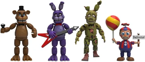 Miniatura 2 de Paquete de 4 figuras de "Five Nights at Freddy's" (set 2) 2 pulgadas de Funko