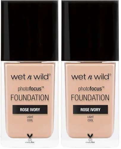 Miniatura 17 de wet n wild - Base líquida Photo Focus con acabado mate Buff Bisque, vegana y libre de crueldad animal