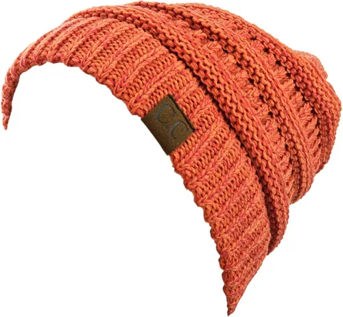 Miniatura 3 de NYFASHION101 Unisex Multicolor Warm Cable Knit Thick Beanie Cap