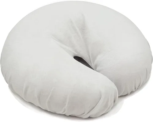 Acuforce Fundas para cuna facial, paquete de 3 – Funda para reposacabezas 100% algodón sin costuras | Suave transpirable comodidad para masajes