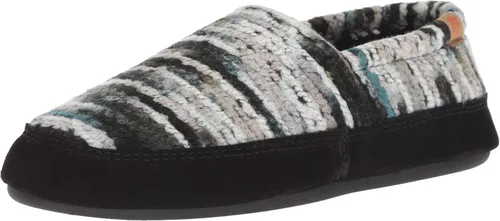 Acorn Pantuflas tipo mocasín para mujer con sensación cómoda de nube, parte superior suave y acogedora y suela antideslizante