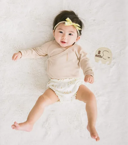 Miniatura 2 de Kate & Milo Accesorios de hito de madera, discos de fotos mensuales para bebés, fotos de recuerdo de recién nacidos, regalo de padres nuevos