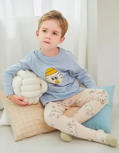 Miniatura 4 de MILKMILE LOLO 2T-15Y Toddler Kids Babyboys Babygirls Boys Girls Unisex 100% Cotton Colorful Allover Longsleeve Outfitsets