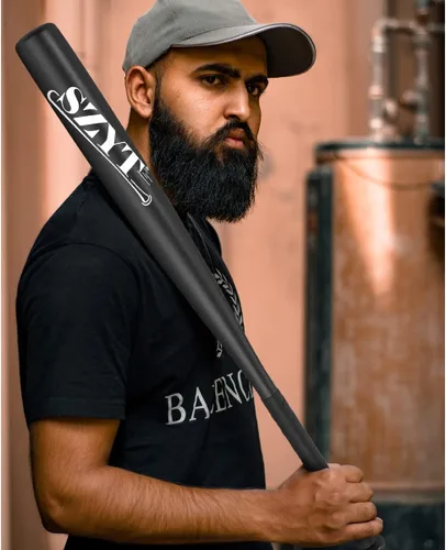 Miniatura 4 de Bate de béisbol, bate de sóftbol, bate de T-Ball Bat Defensa en el hogar, autodefensa, aleación de aluminio, ligero, alto brillo