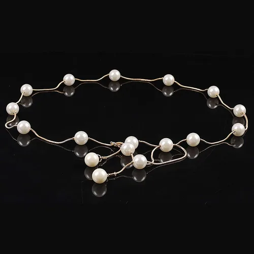 Miniatura 7 de Cinturones de cadena de moda para mujer, cadena de cintura con diamantes de imitación para vestido, cinturón automático con hebilla