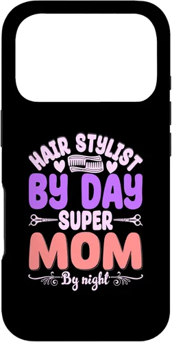 Miniatura 30 de Hair Stylists by Day Super Mom by Night Hair Stylist Case para iPhone 17