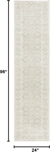 Miniatura 278 de Safavieh - Alfombra decorativa de la colección Tulum, modelo TUL264F, estilo marroquí, bohemio y desgastado, no suelta pelusa, para sala, vestíbulo