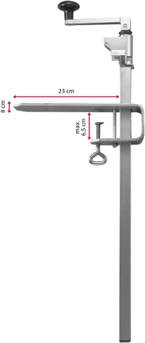 Miniatura 6 de westmark 19802260 Abrelatas, comercial, acero inoxidable