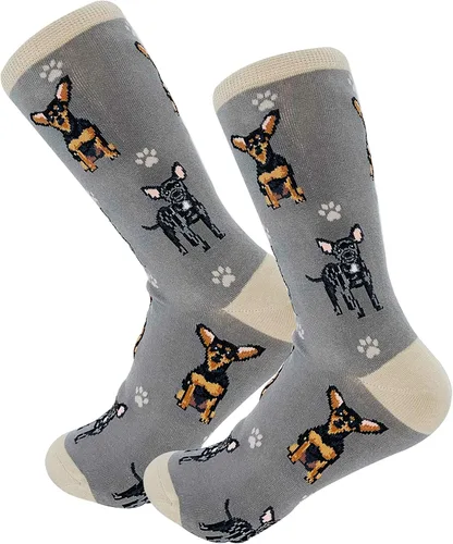 Miniatura 15 de E&S Imports Calcetines para amantes de las mascotas, para todas las estaciones, talla única, para mujeres y hombres, regalos para gatos y perros