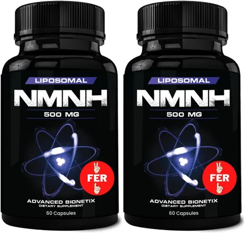 Miniatura 10 de Advanced Bionetix NMNH liposomal 500 mg por porción - Alternativa al suplemento NMN - 60 cápsulas (mononucleótido de dihidronicinamida) Suplemento