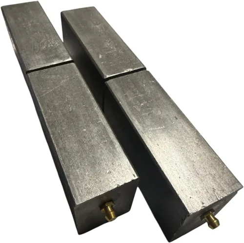 Miniatura 4 de Soldadura resistente de la bisagra rectangular cuadrada de 7" en el barril del rodamiento de bolas de acero