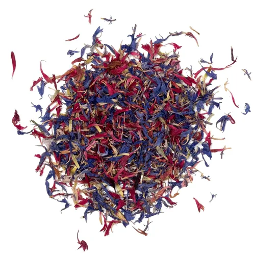 Miniatura 11 de MagJo Naturals Mezcla Brillante de Pétalos de Flores - Mezcla comestible de pétalos de caléndula, aciano azul y rosa, todos naturales, de grado