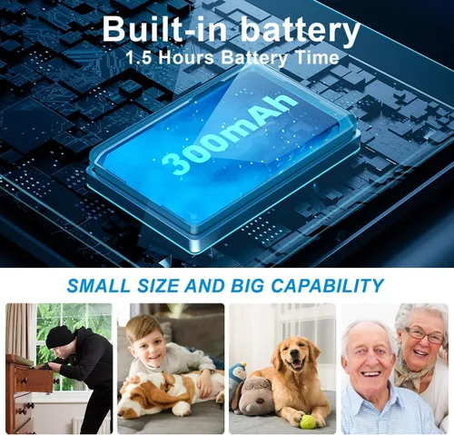 Miniatura 3 de Cámara inalámbrica WiFi con batería, cámara inalámbrica HD1080P para seguridad del hogar, cámara para mascotas, monitor de bebé