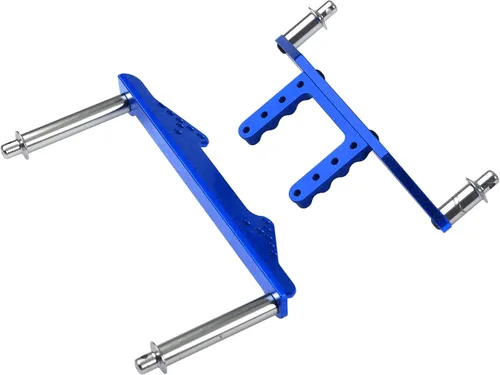 Miniatura 4 de Soportes de cuerpo delanteros y traseros de metal, postes de cuerpo, piezas de actualización compatibles con Traxxas Slash 2WD Rustler Stampede VXL