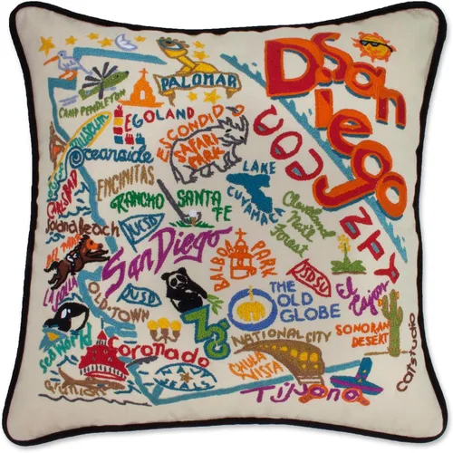 Miniatura 22 de Catstudio Almohada decorativa bordada a mano de Texas