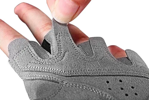 Miniatura 6 de CATEYE - Guantes de ciclismo clásicos reflectantes de dedo corto