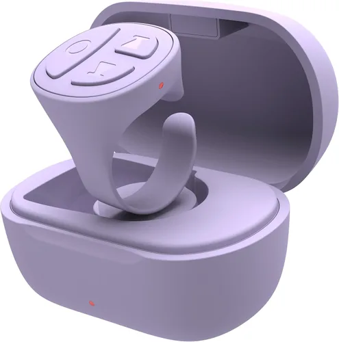 Miniatura 8 de Tiktok - Anillo de desplazamiento, control remoto de cámara Bluetooth, control remoto de anillo de desplazamiento para iPhone, TikTok, FB, YouTube