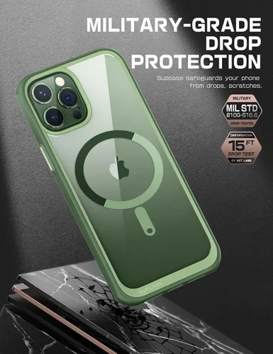 Miniatura 4 de SUPCASE Funda para iPhone 13 Pro Max (Unicorn Beetle Mag), [Compatible con MagSafe] [Protección de Grado Militar] Funda Protectora Delgada