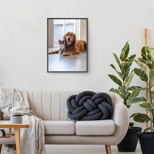 Miniatura 2 de GENTLE DEER Impresiones en Lienzo Personalizadas con Tus Fotos - Impresiones en Lienzo Personalizadas Imágenes Personalizadas Regalos con Marco