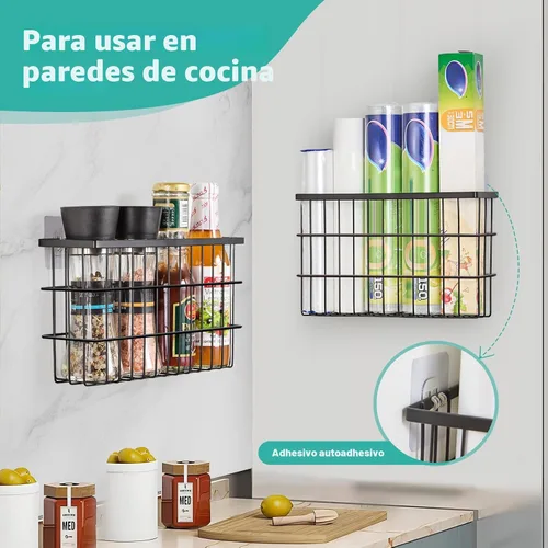 Miniatura 7 de 2 unidades de organizador para puerta de gabinete, organizadores de tapa autoadhesivos para cajas de almacenamiento dentro del gabinete, organizador
