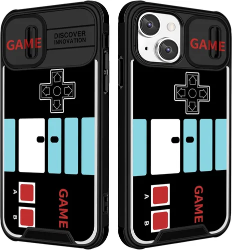 Miniatura 21 de Funermei Funda 2 en 1 para iPhone 13/iPhone 14 para mujeres, linda funda de teléfono con calavera para niñas, diseño de esqueleto gótico, divertido