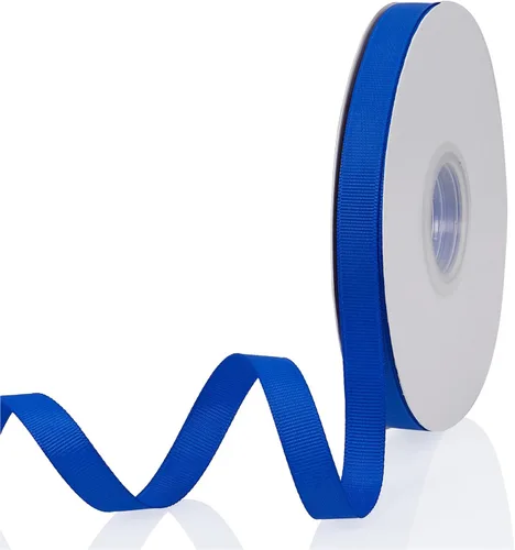 Miniatura 54 de Cinta de grogrén de doble cara de color liso azul bebé de 1-1/2 pulgadas x 50 yardas para envolver regalos, bodas, fiestas, manualidades, lazos