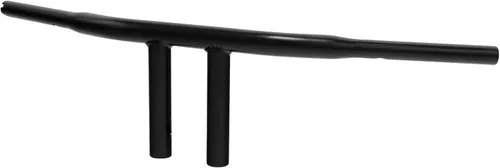 Miniatura 2 de TCT-MOTORPARTS Negro 8 "Rise 1 1/4 '' Fat T-Bar Manillar Ajuste Para Harley Dyna Wide Glide Fat Bob