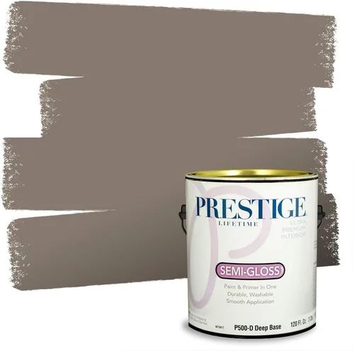 Miniatura 51 de Prestige Paints - 2 en 1, pintura base y pintura de exterior, P500-N-SW7020 SW6991-PCM