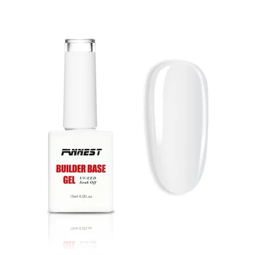 Miniatura 16 de Kit de Gel Constructor Gel Base de Goma Esmalte de Uñas, 15ml*2pcs (0.51 fl oz x 2 piezas) Para Engrosamiento de Uñas, Extensión de Fortalecimiento