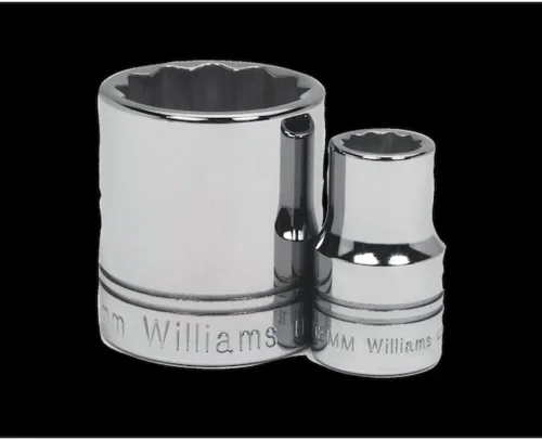 Miniatura 20 de Williams STM-1226 1/2 zócalo poco profundo, 12 puntos, 1.024 in