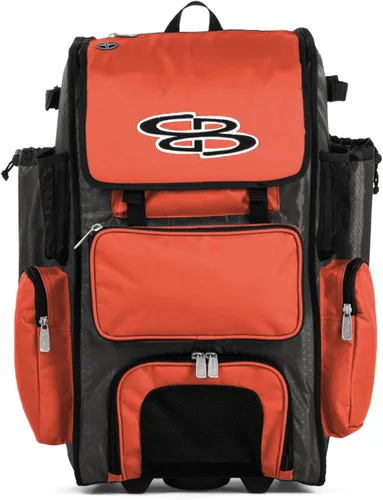 Miniatura 32 de Boombah Rolling Superpack - Bolsa para equipo de béisbol/sóftbol, varios colores, mango telescópico y capacidad para 4 murciélagos, versión