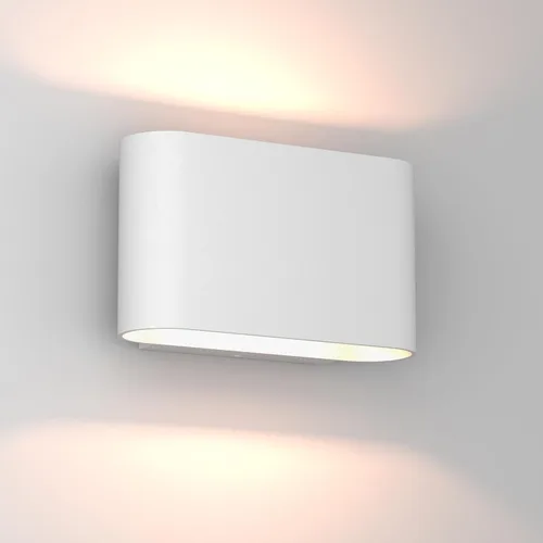 Miniatura 12 de Aipsun Juego de 2 Apliques de Pared LED Modernos Negros Luces de Pared para Interiores con Cableado Fijo Hacia Arriba y Hacia Abajo Luz de Montaje