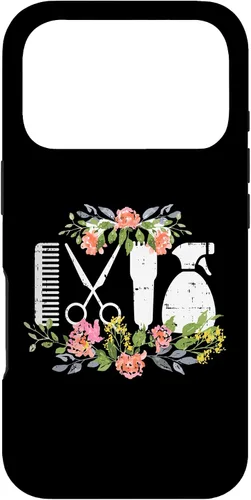 Miniatura 29 de Funda de regalo para iPhone 13 Pro Max Hair Styling Tool Flower Hairdresser Hairstylist Barber Gift Case