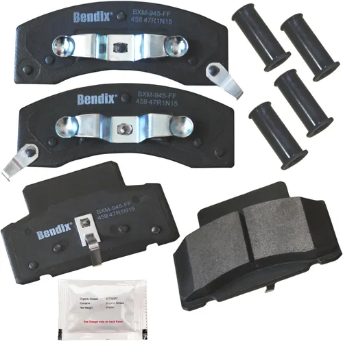 Miniatura 330 de Pastillas de freno delanteras cerámicas Bendix Priority1 CFC2302 para Hyundai Elantra 2021, Sonata 2022-2020, Kia K5 2023-2021