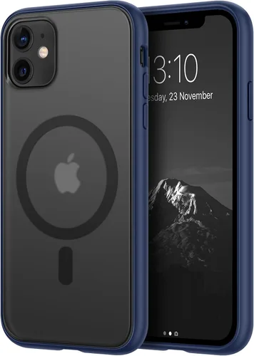 Miniatura 12 de TENDLIN Compatible con iPhone 11 Pro Funda translúcida mate con parte trasera dura de silicona suave cómoda (negro)
