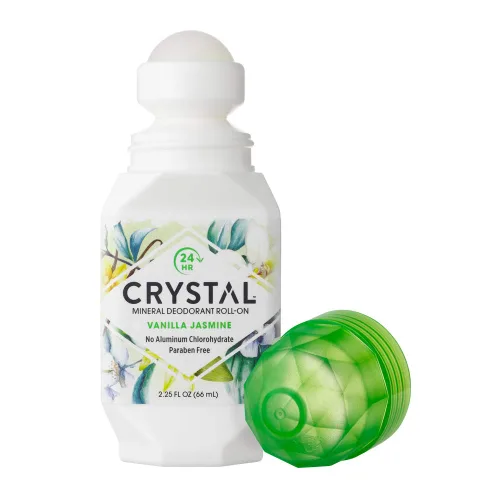 Miniatura 2 de Crystal- Desodorante mineral Roll-On manzanilla y té verde, jazmín vainilla, paquete de de 4
