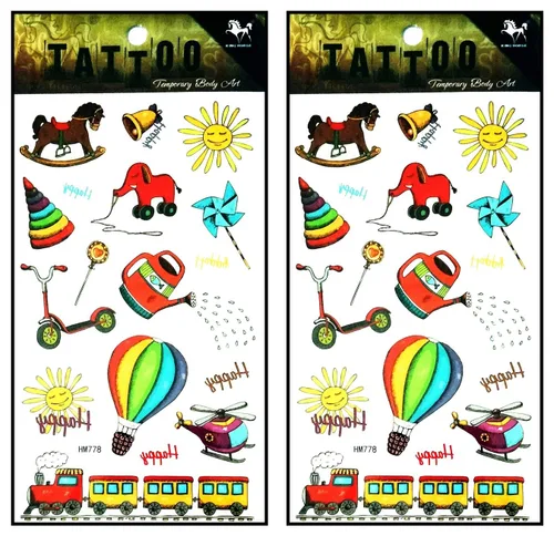Miniatura 27 de Tatuajes 2 hojas de plumas negras de fantasía temporales tatuajes adhesivos falsos cuerpo brazo pecho hombro tatuajes para adolescentes, hombres