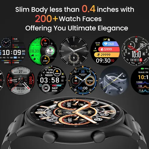 Miniatura 8 de WalkerFit Reloj inteligente de 1.39 pulgadas para hombres y mujeres, reloj inteligente impermeable IP67 compatible con Android y iPhone, rastreador