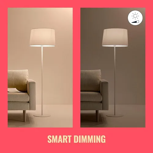 Miniatura 4 de WiZ - Bombilla inteligente LED BR30 de 65 W, color blanco suave, paquete de 6, E26, para interiores, se conecta a tu Wi-Fi existente, controla