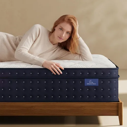 Miniatura 9 de Vesgantti Twin XL Bed Mattress 12 Inch - Cooling Hybrid Single Mattress in a Box for Back Pain Relief - Pocket Spring & Memory Foam