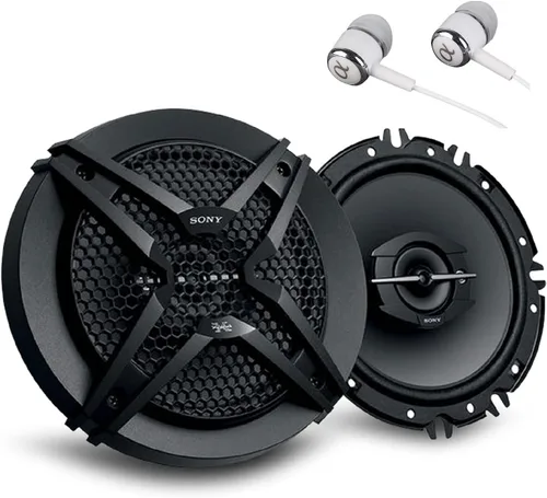 Sony XS-GTF1639 - Altavoces coaxiales de audio para automóvil de rango completo de 6-1/2 pulgadas, 270 vatios de potencia máxima de 3 vías con