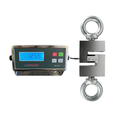 Prime USA Scales USA Measurements - Báscula para grúa, resistente con pantalla LCD, 5,000 libras