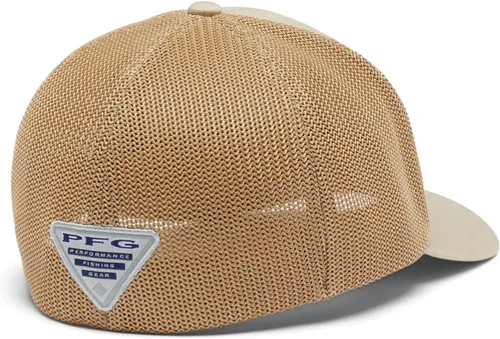 Miniatura 584 de Columbia - Gorra de malla con bandera con árboles unisex para adultos, corona alta