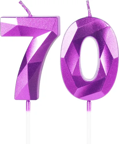 Miniatura 60 de Velas de cumpleaños número 15, velas número 15, velas de feliz cumpleaños de oro rosa para pastel, decoraciones de cobertura de pastel de diseño 3D
